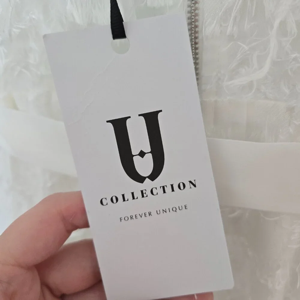 NWT Forever Unique Strapped Midi Dress with Eyelashes - Picture 5 of 5